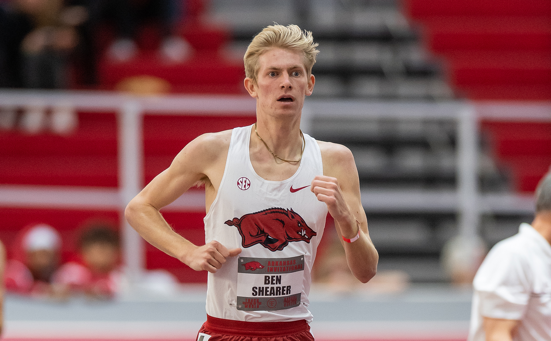 Razorbacks debut distance medley relay at Arkansas Qualifier Arkansas