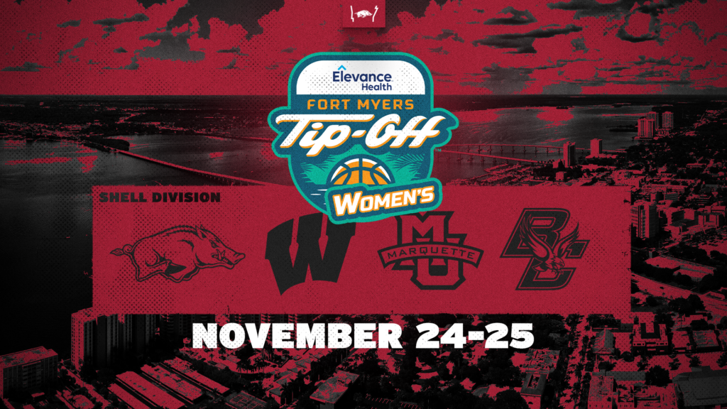 Hogs Set to Play in Elevance Health Women’s Fort Myers TipOff