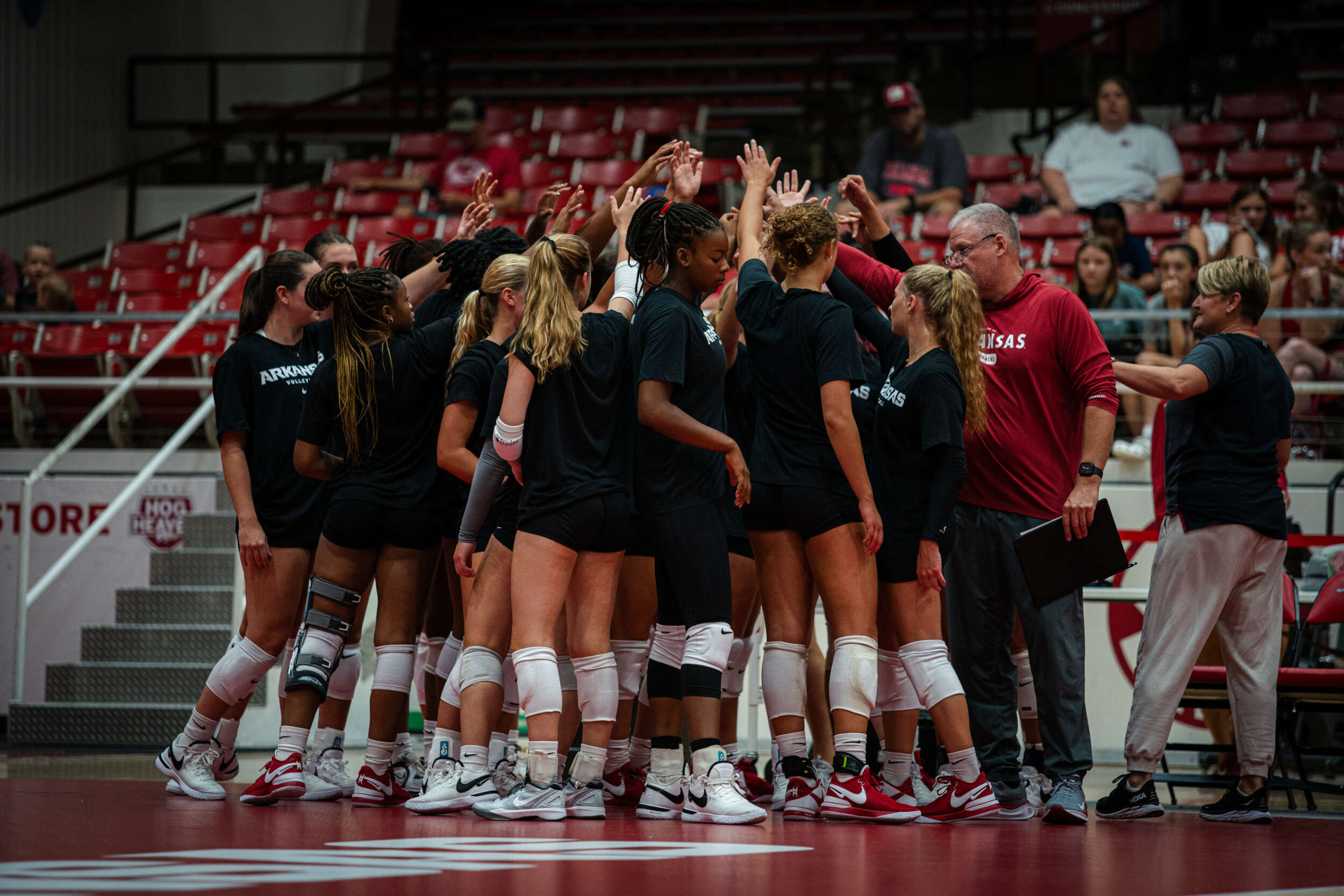 Seven TV Matches on Tap for Volley Hogs Arkansas Razorbacks