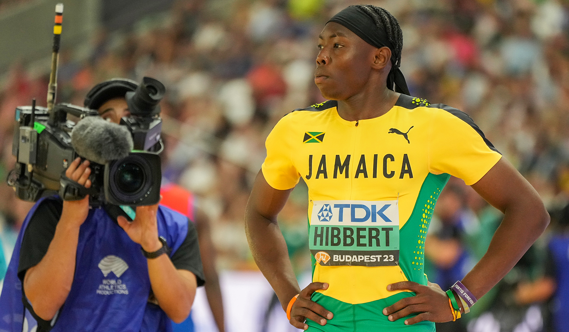 Pinnock earns World Champs long jump silver, McLeod finishes fourth