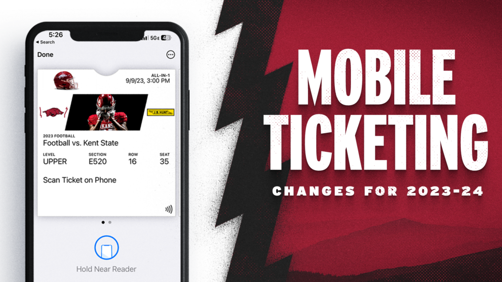 Changes to Mobile Ticketing for 2023-24 Season