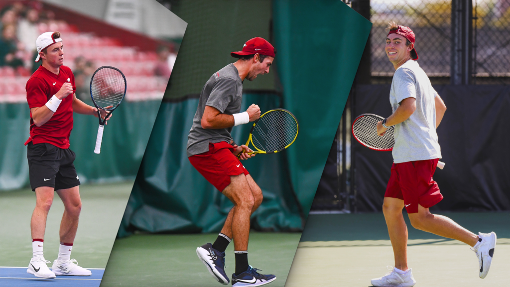 Doubles Duo in Quarterfinals as Razorbacks Claim Three Wins on Day One in Midland