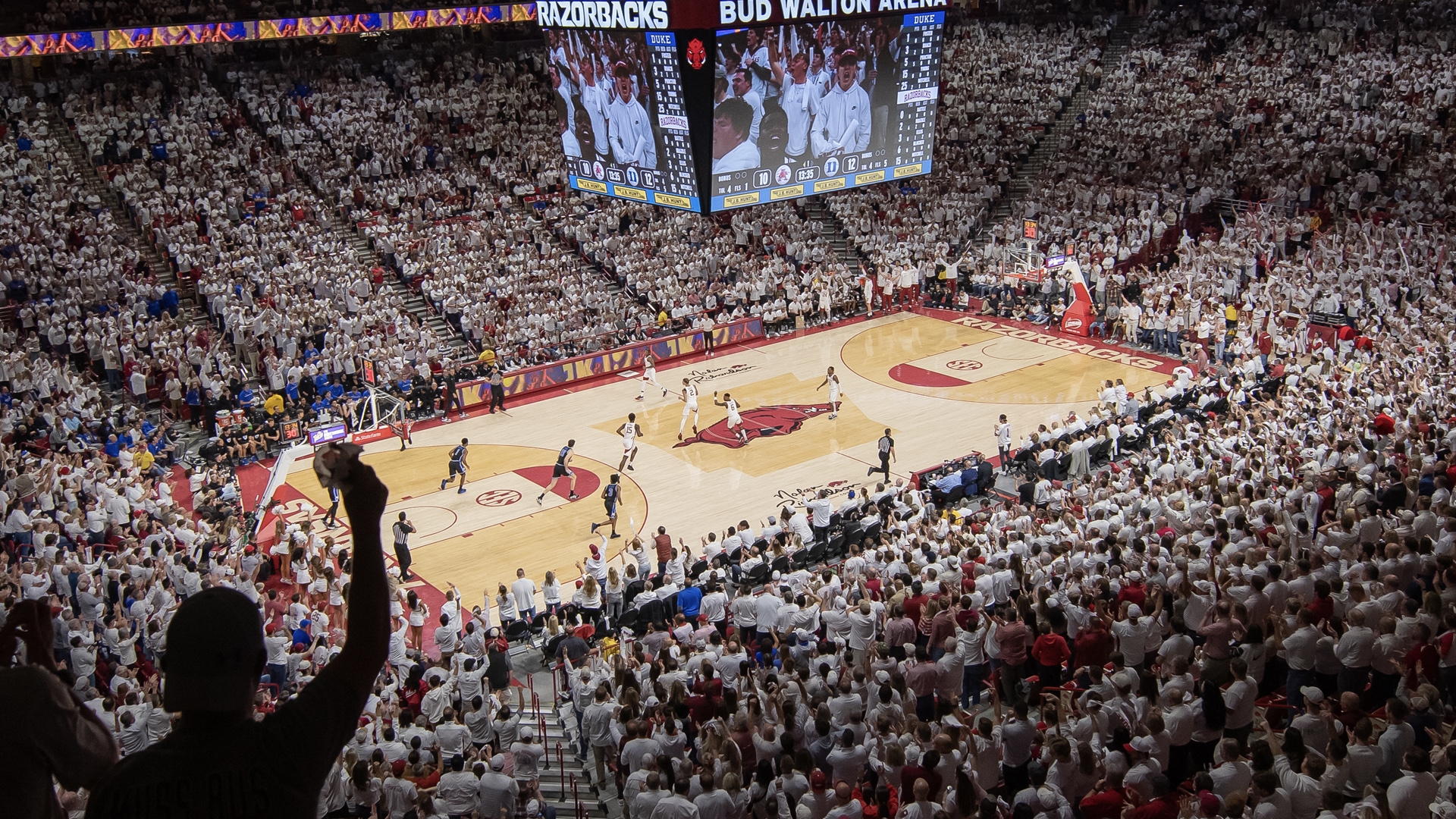 Arkansas Takes Down 7 Duke in SEC/ACC Challenge Arkansas Razorbacks