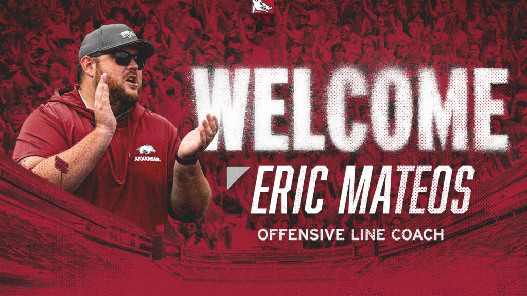 Mateos tabbed to lead Hogs’ O-Line