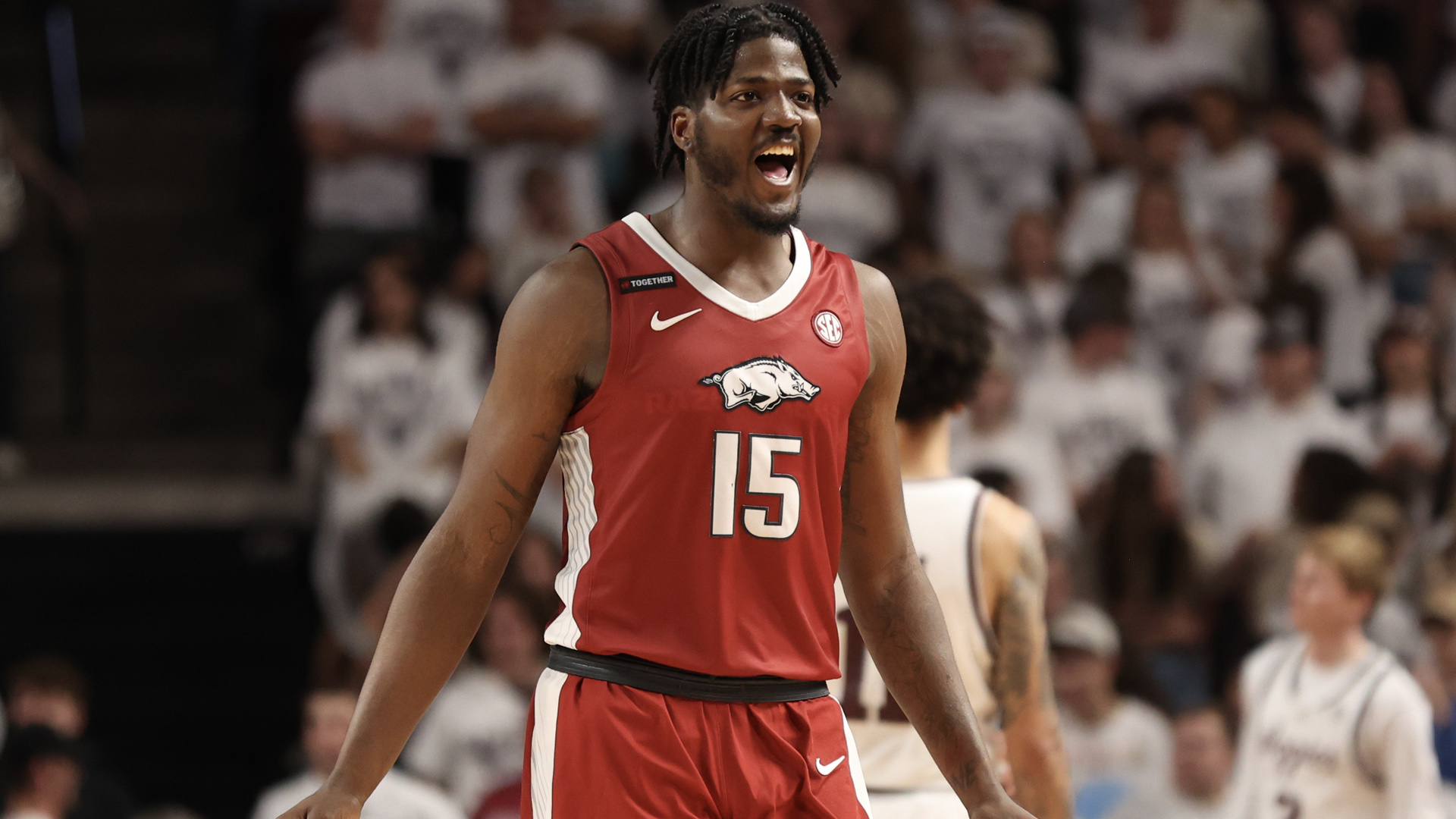 Hogs hold off Aggies, 78-71