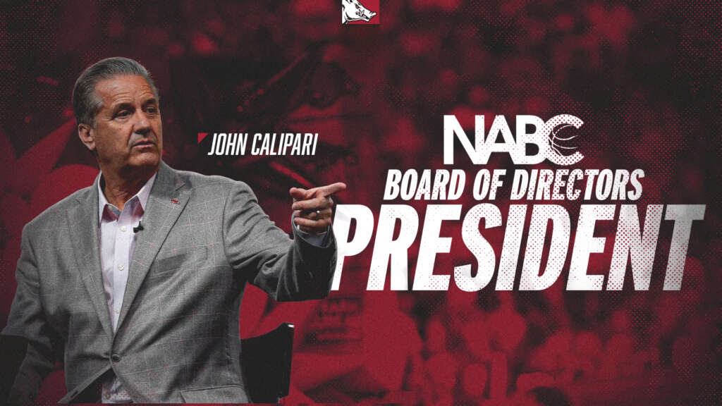 Calipari Begins Term as NABC President
