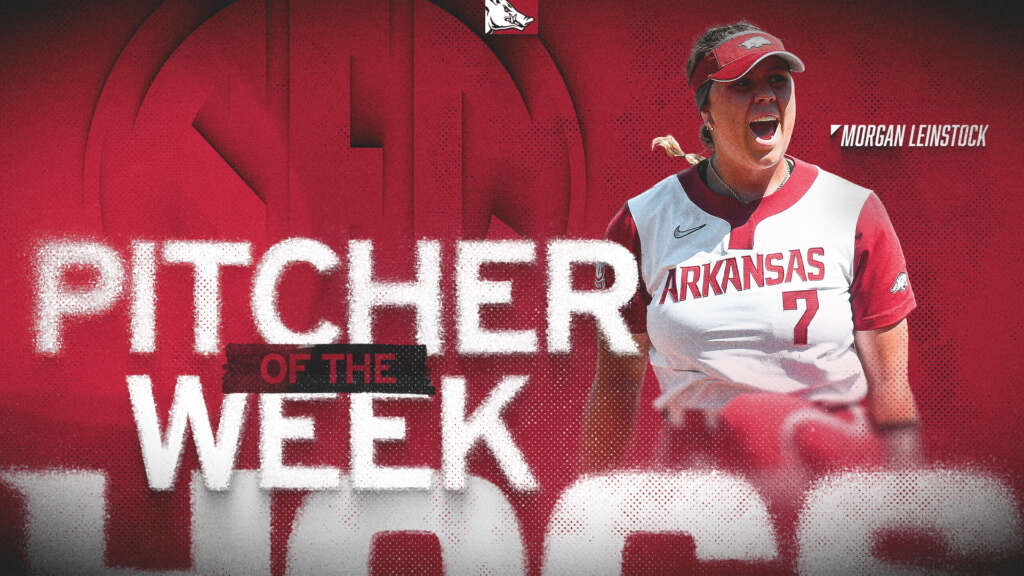 Leinstock Receives Second SEC Pitcher of the Week Honor