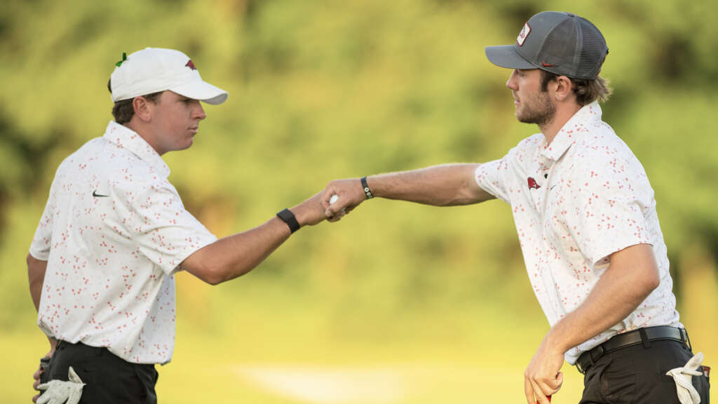 #11 Razorback MGolf T-3rd After 2 Rds at Virginia