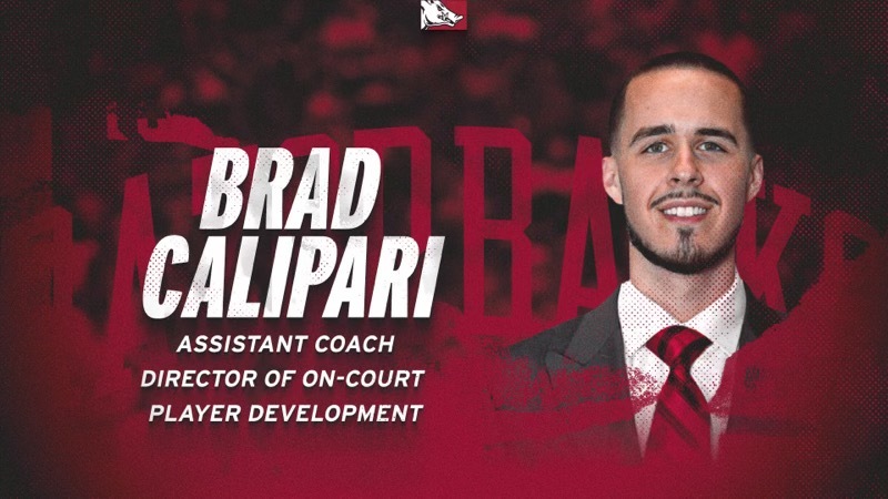 Brad Calipari Named Razorback Assistant Coach