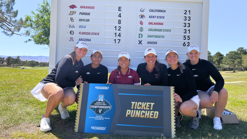 No. 9 Women’s Golf Wins NCAA Las Vegas Regional; Advance to Nationals