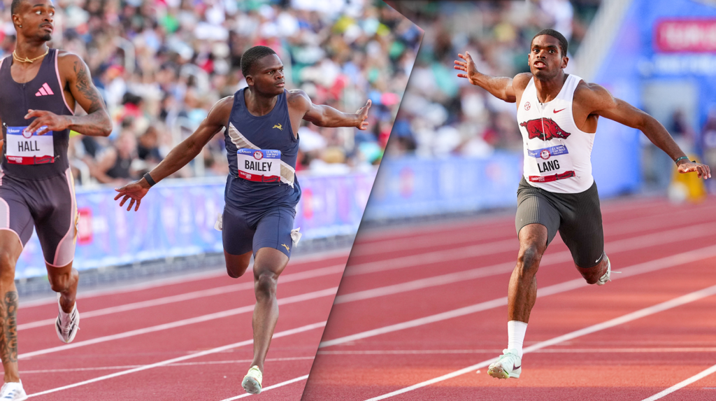 Bailey advances to Trials 400m final, Lang breaks 100m record
