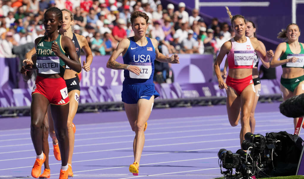 Advancement for Nikki Hiltz in Olympic Games 1,500m