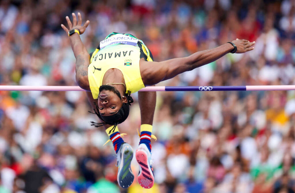 Romaine Beckford claims gold in Commonwealth Games high jump