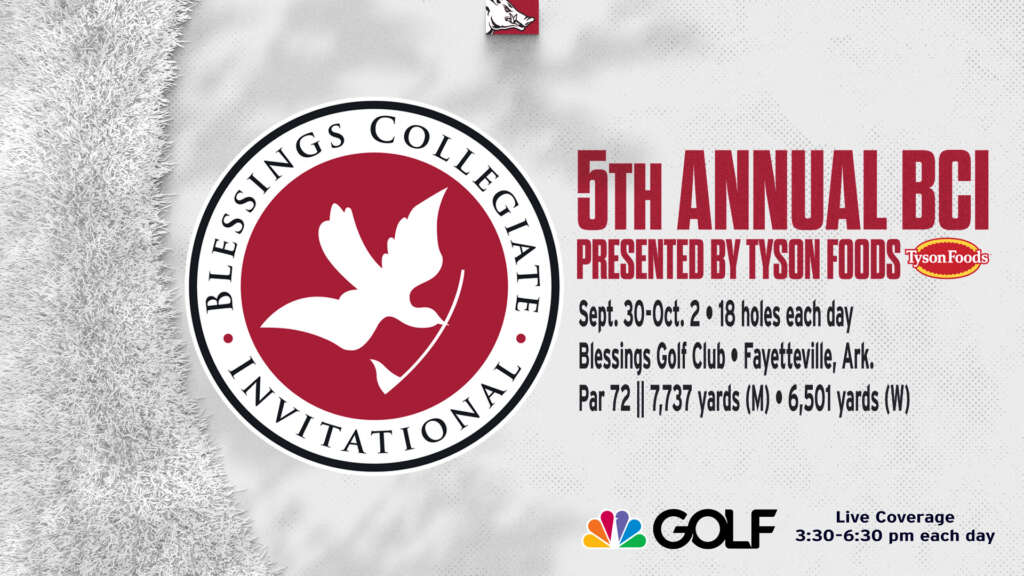 Razorback Golf to Host Blessings Collegiate Invitational