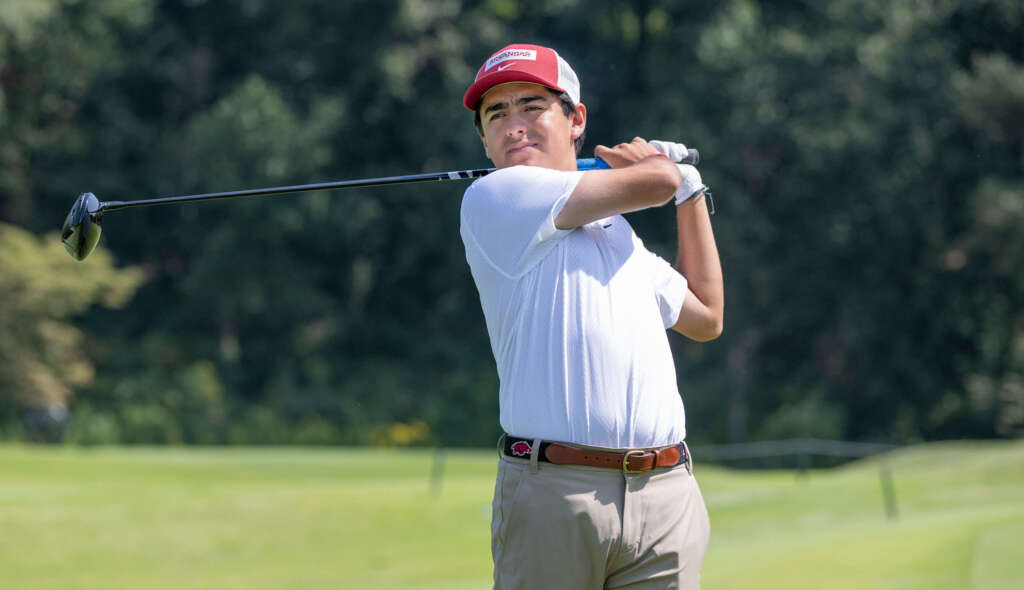 Razorbacks Finish Rd2 Before Play Suspended at Stephens Cup