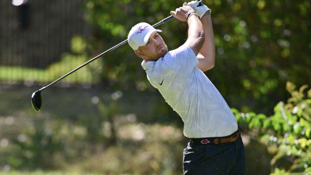 Razorback MGolf Wraps Fall Schedule, Places 6th at Jackson T. Stephens Cup