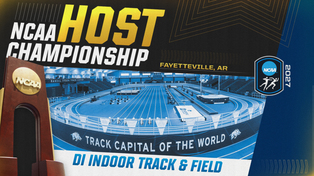 Arkansas’ Randal Tyson Track Center named host of 2027 NCAA Indoor Championships