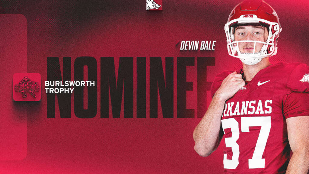 Bale Nominated for Burlsworth Trophy