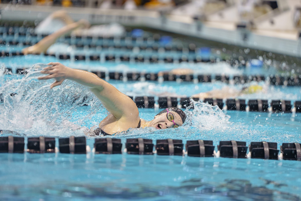 Razorbacks Post Nine Top-10 Times in Friday Morning Prelims