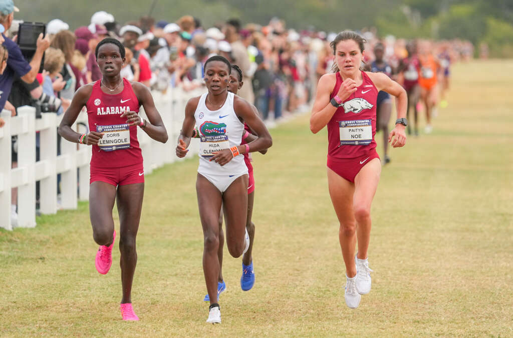 Arkansas finishes fourth in SEC, Paityn Noe claims bronze