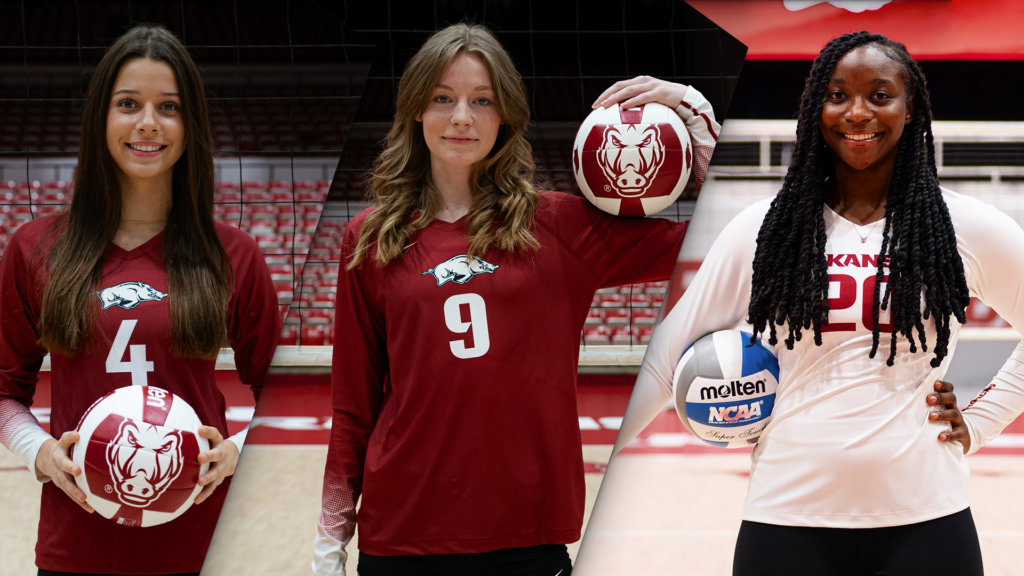 Razorback Volleyball Adds Three on National Signing Day