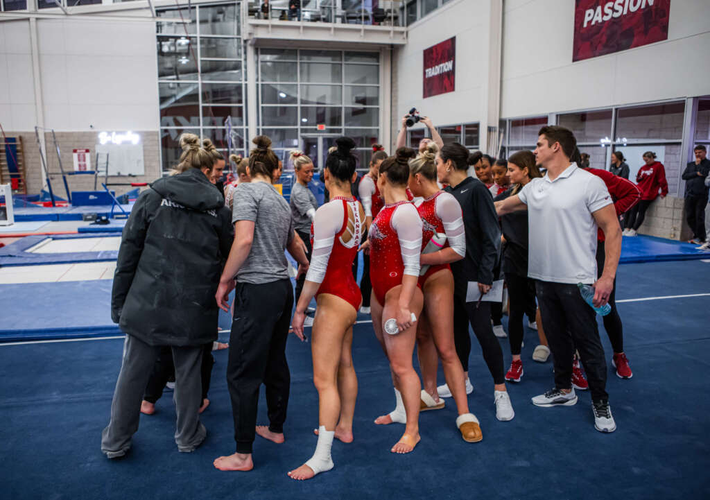 Arkansas Gymnastics Opens SEC Slate at Auburn Friday