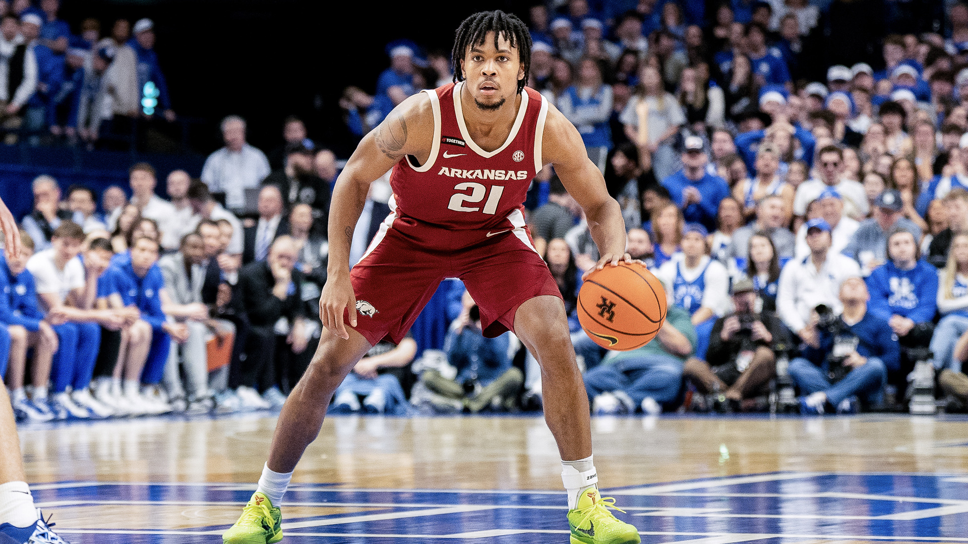 Hogs upset No. 12 Kentucky in Cal’s return