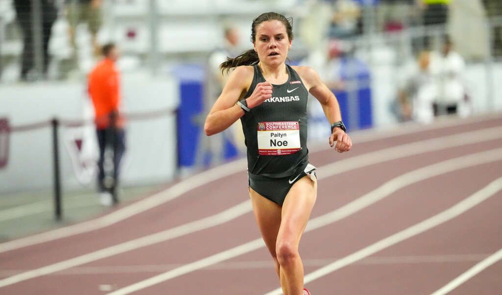 Paityn Noe shatters multiple records in SEC Indoor 5k victory