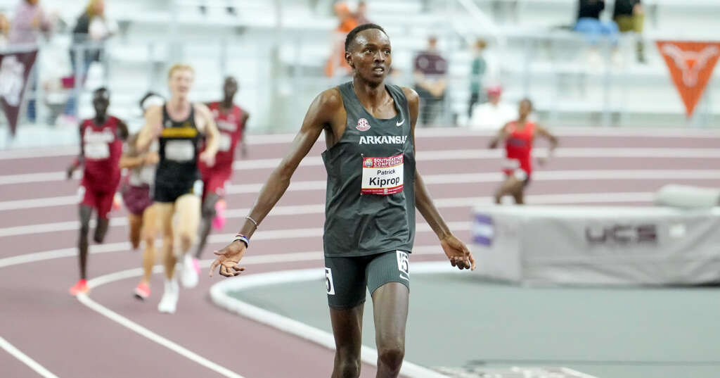 Patrick Kiprop delivers SEC Indoor 5,000m victory on day 1