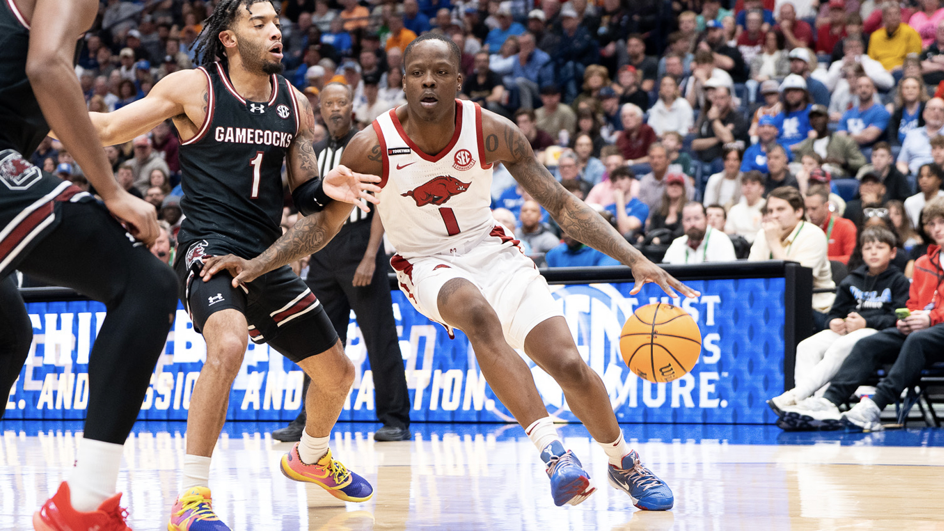 Arkansas Advances at SEC Tournament, Beats South Carolina | Arkansas  Razorbacks