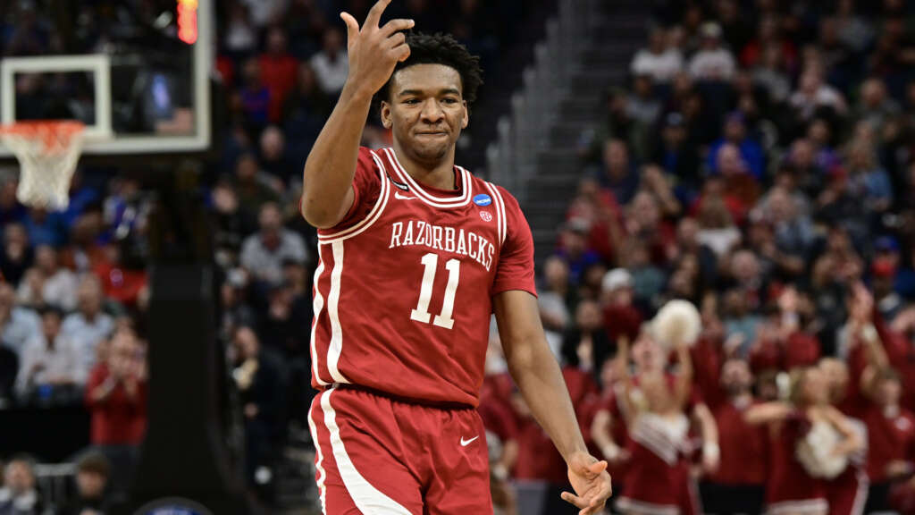 Arkansas Falls in Sweet 16 in OT to #3 seed (9th-ranked) Texas Tech