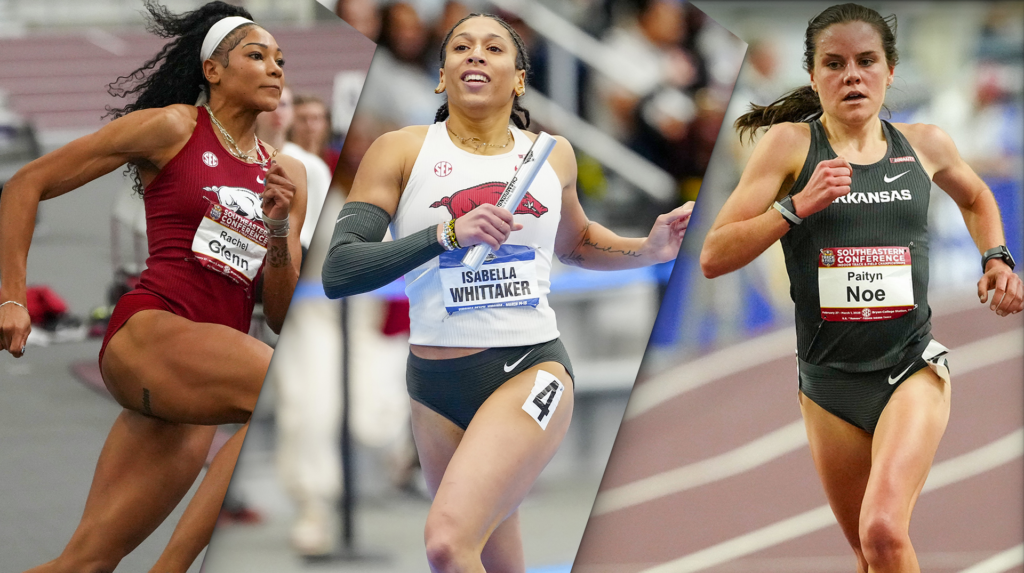 Razorbacks collect four SEC Indoor honors for 2025 season