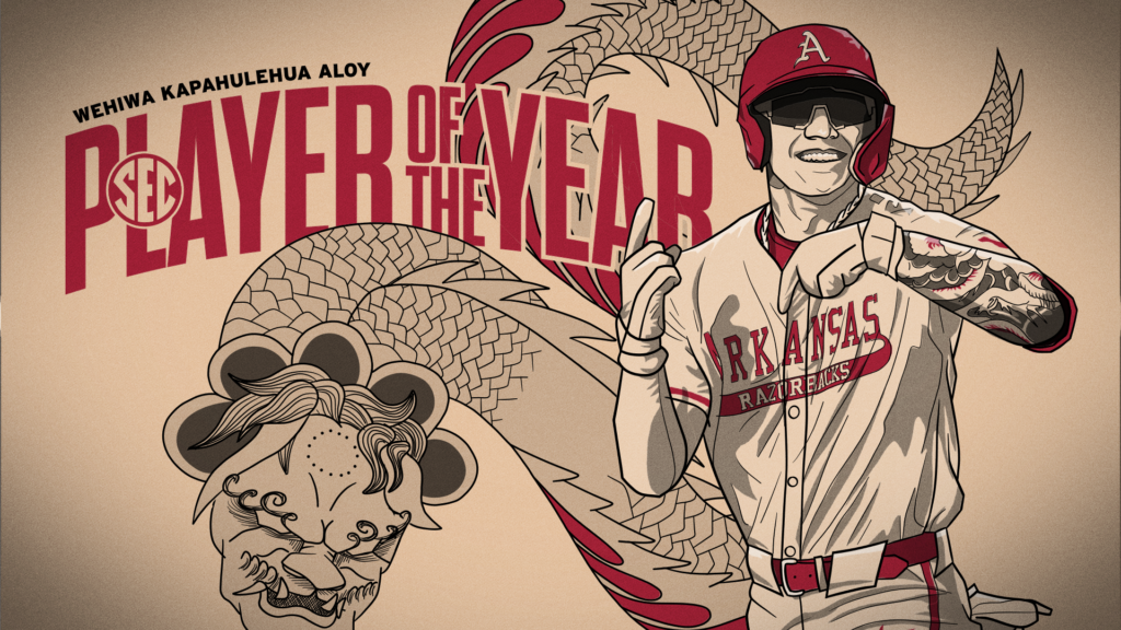Aloy Named SEC Player of the Year; Five Razorbacks Earn All-SEC Honors