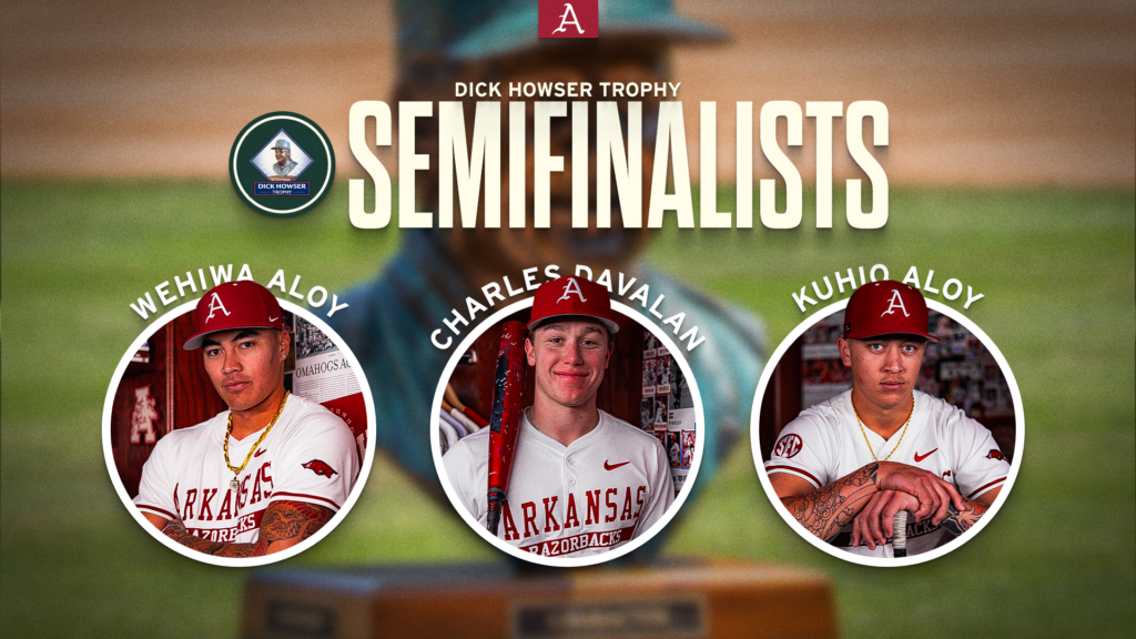 Three Razorbacks Named Semifinalists for Dick Howser Trophy