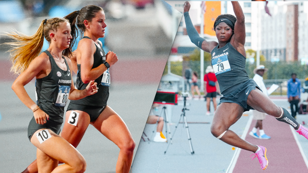 Razorback trio advance to Eugene from NCAA West