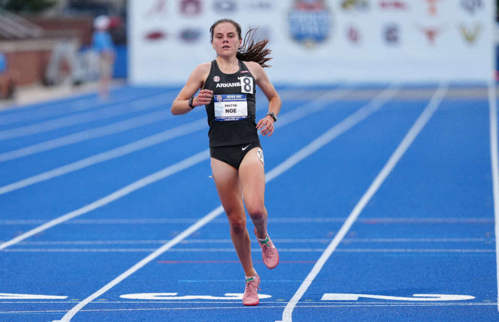 Noe, Thorvaldson combine for 1-3 finish in SEC 10,000m final