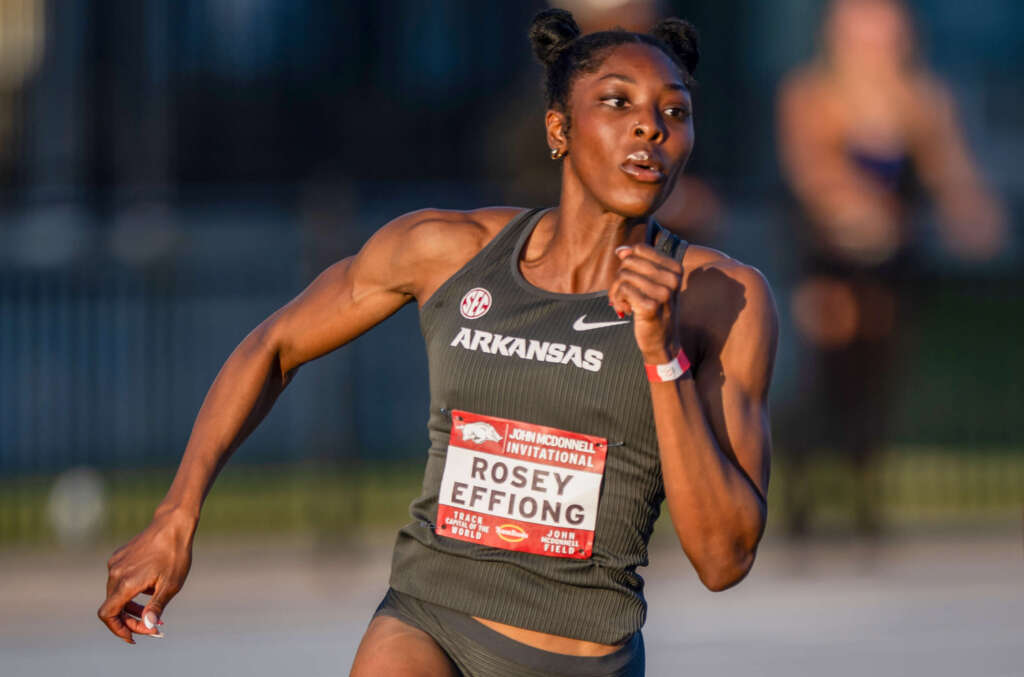 Twilight meet closes out home schedule for No. 4 Razorbacks