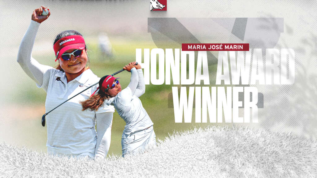 José Marin Wins Honda Sport Award for Golf