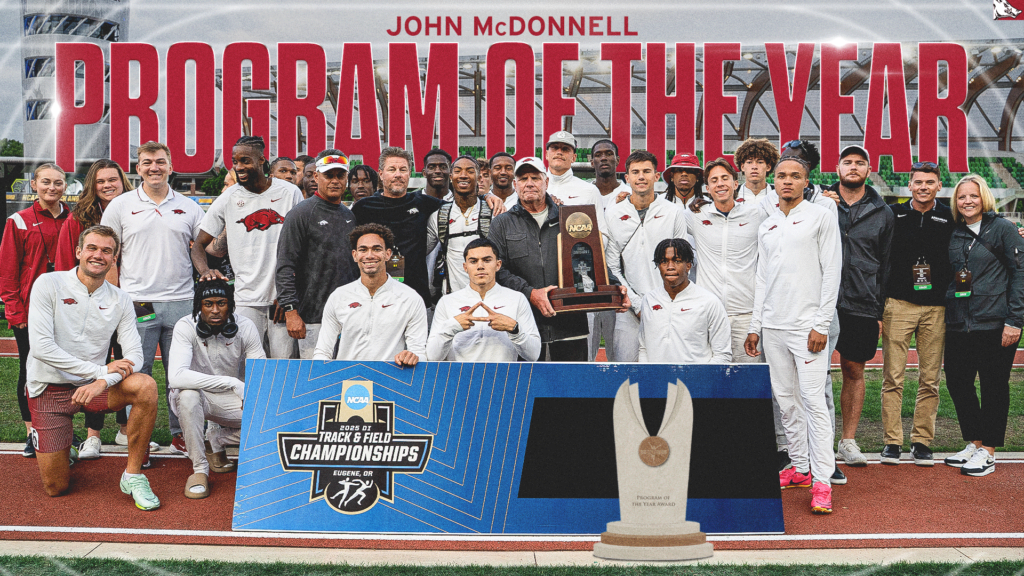 Razorbacks earn John McDonnell Program of the Year accolade