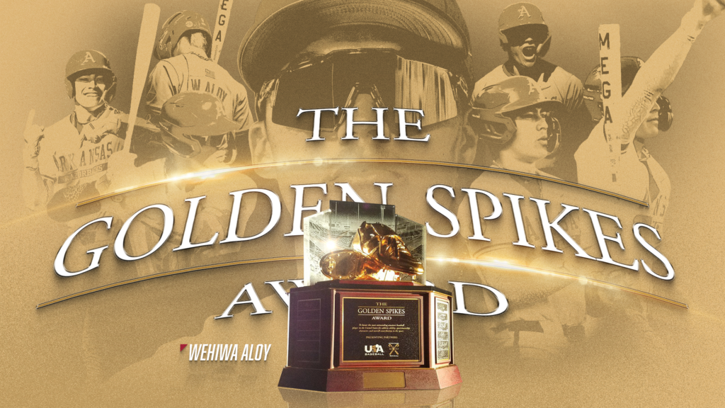 Arkansas’ Wehiwa Aloy Wins Golden Spikes Award