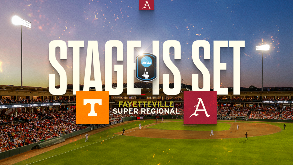 Hogs to Host Vols in NCAA Fayetteville Super Regional