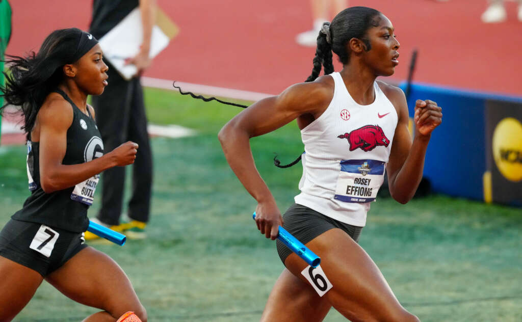 Rosey Effiong collects silver & bronze on NCAA final day