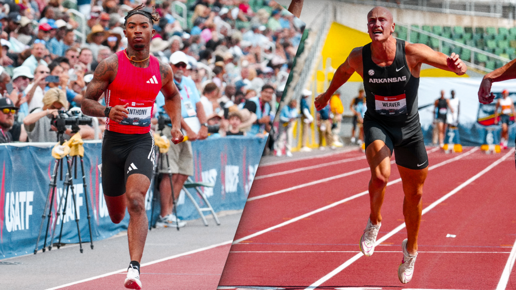 Six Razorbacks advance at USATF, Weaver 10th in decathlon