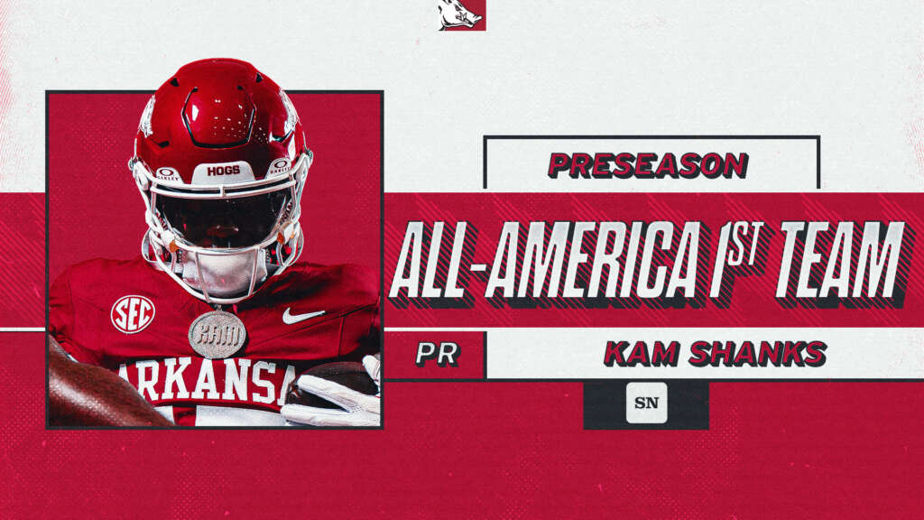 Shanks Named First-Team Preseason All-American by The Sporting News