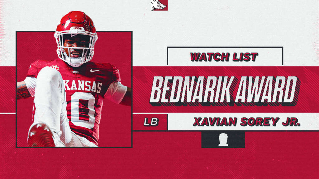 Sorey Named to 2025 Bednarik Award Watch List
