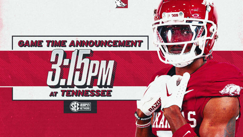 Game Time Announcement: Tennessee