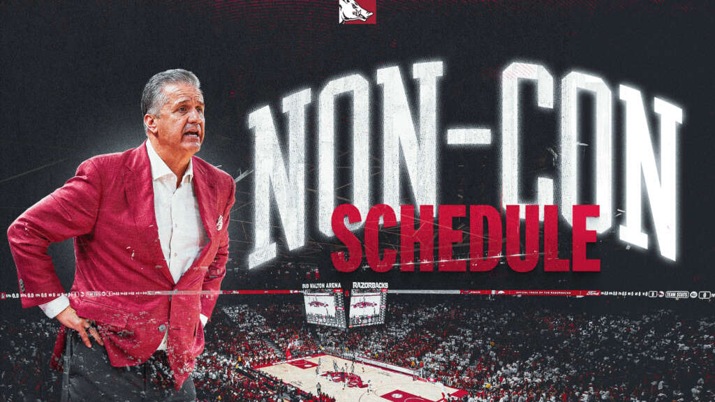 Arkansas MBB Announces Non-Conference Schedule