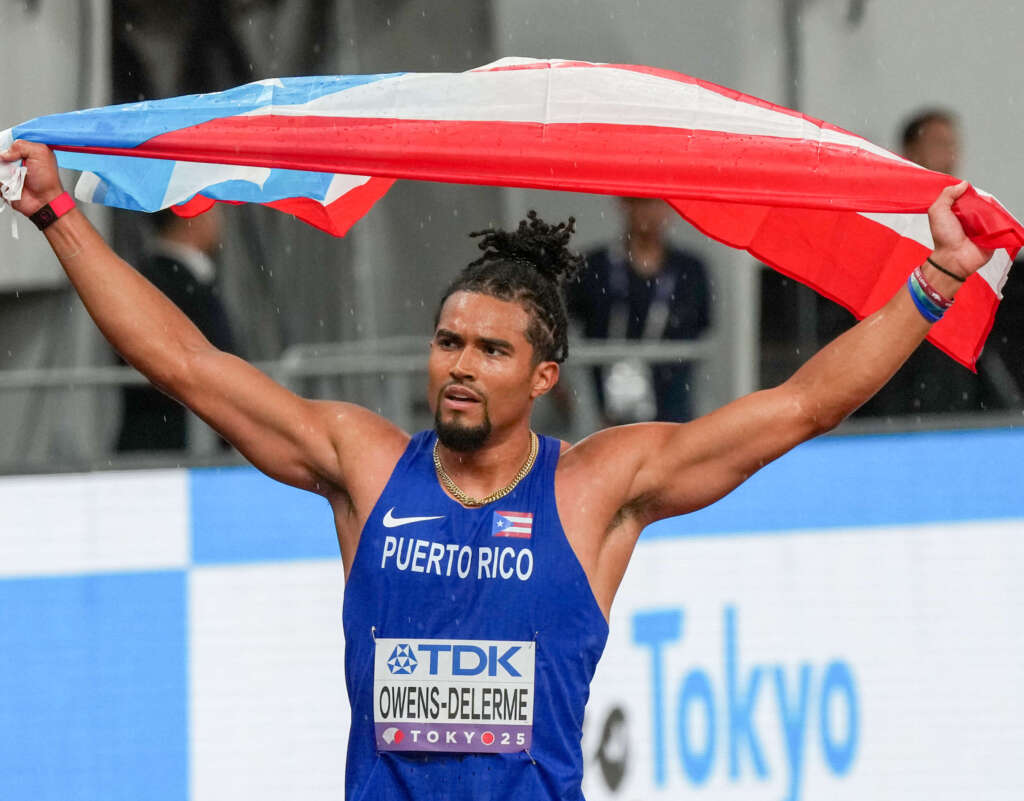 National record secures World silver medal for Owens-Delerme