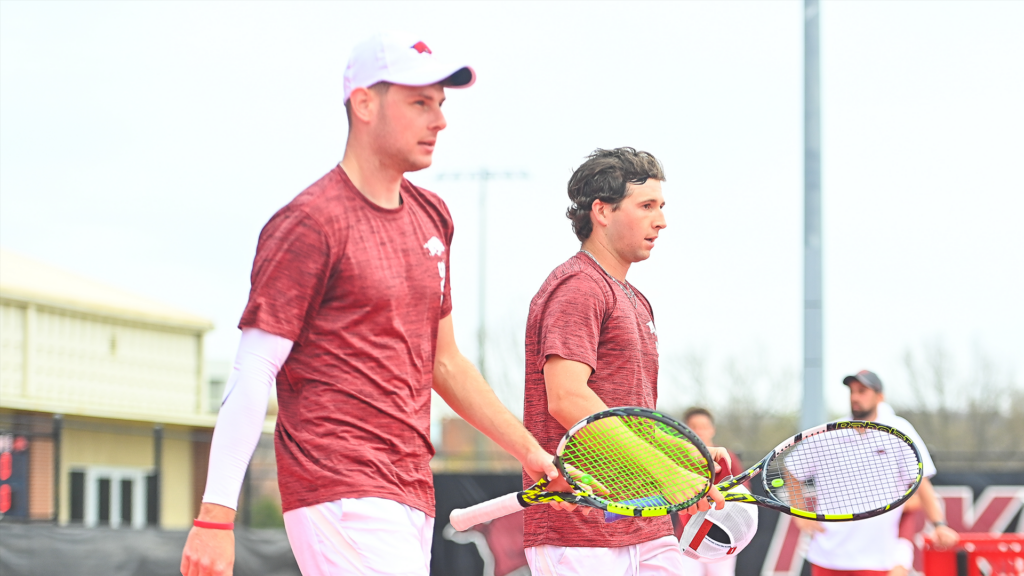 Three Razorbacks Participate as Main Draws Begin