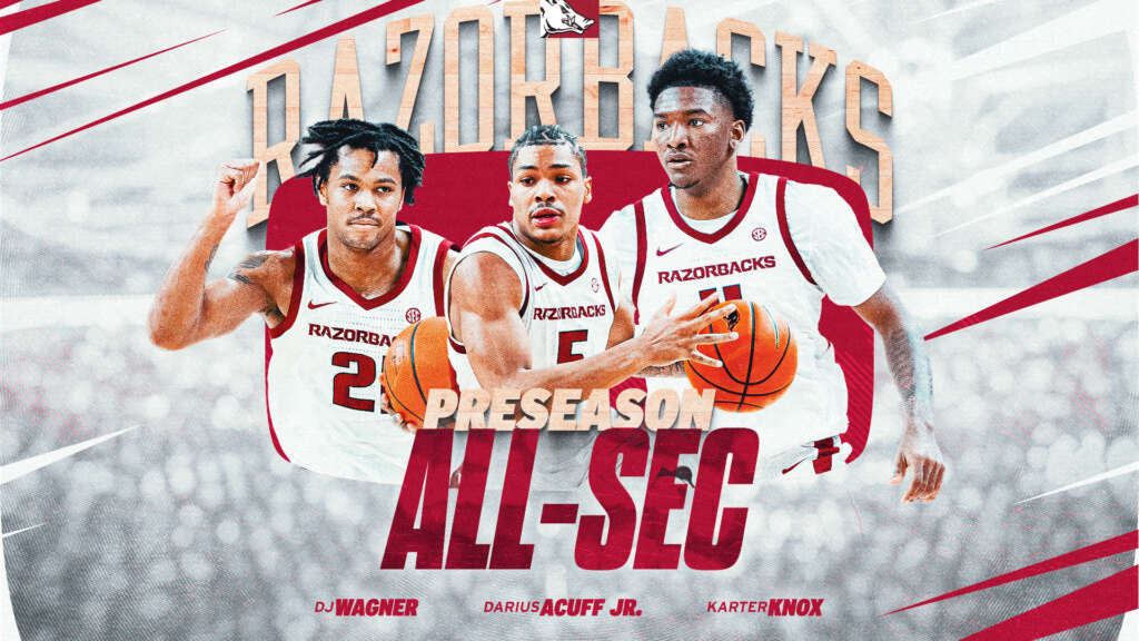 Knox, Wagner and Acuff Tabbed Preseason All-SEC by Coaches